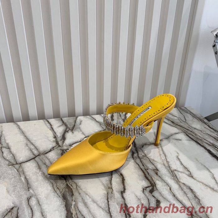 Manolo Blahnik Shoes MBS00018 Heel 9.5CM